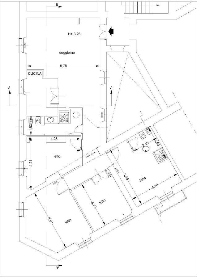 Lovely 4-Bedroom Apartment 30M Sangiovanni Metro 罗马 外观 照片